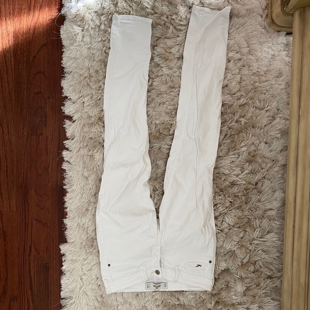 Hollister White Jeans